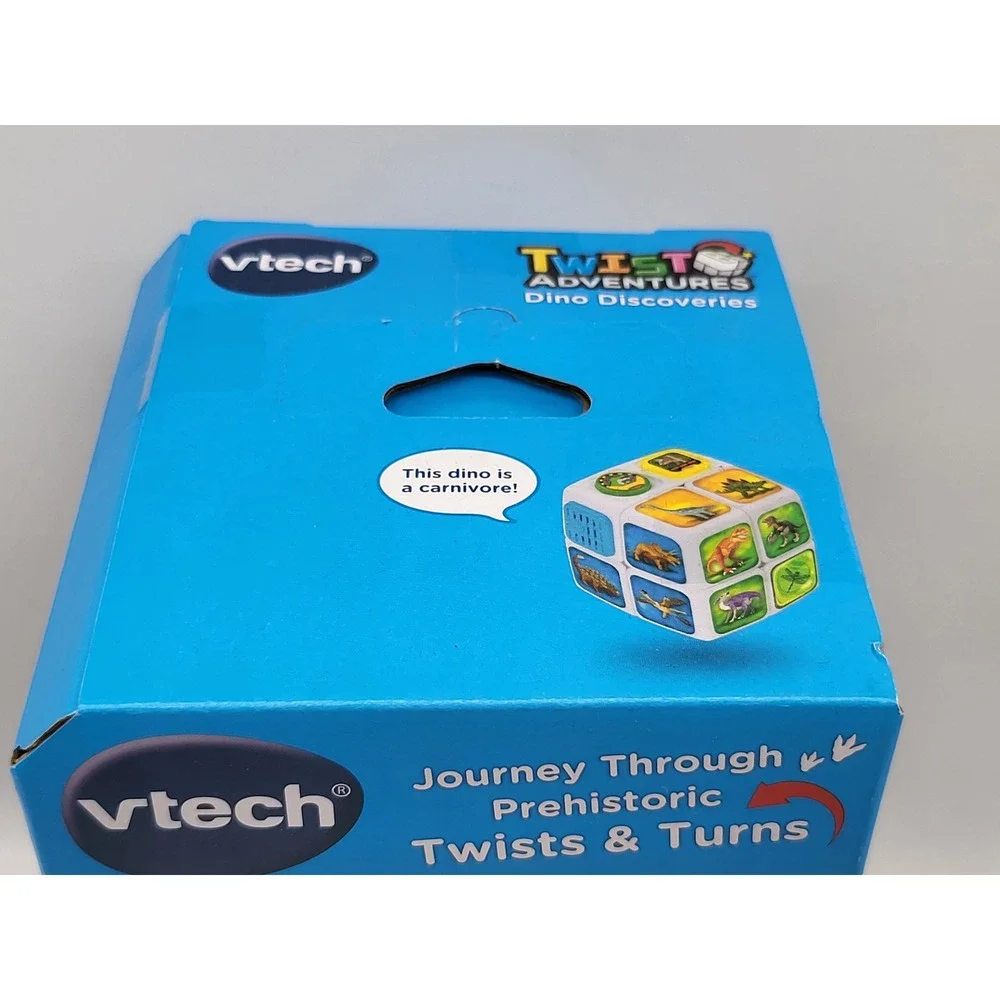 VTech Twist‎ Adventures Dino Discoveries Learning Cube Lights & Sounds Toy